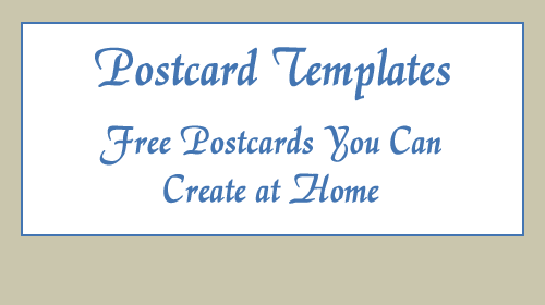 Postcard Templates